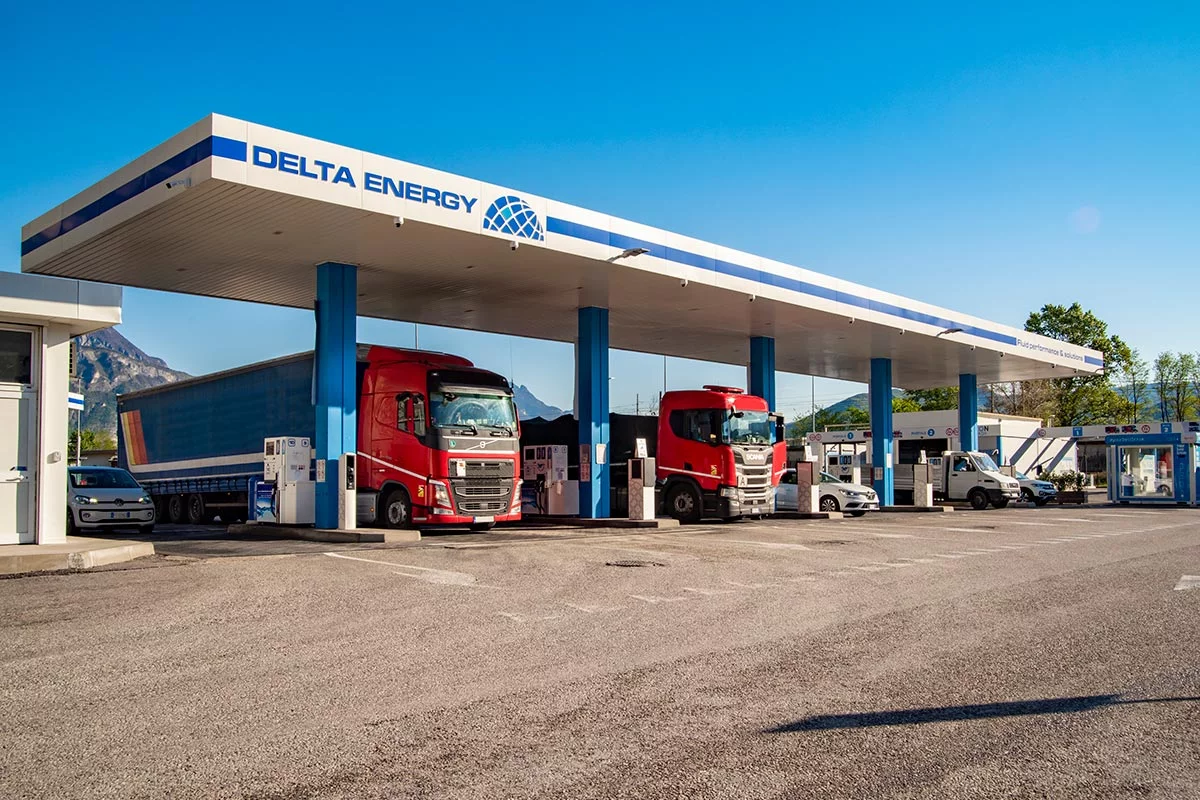 Delta Energy, stazioni di servizio